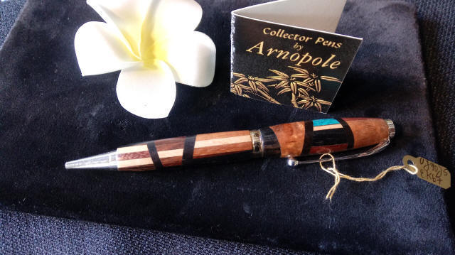 Hand crafted Koa wood Comfort pen and pencil